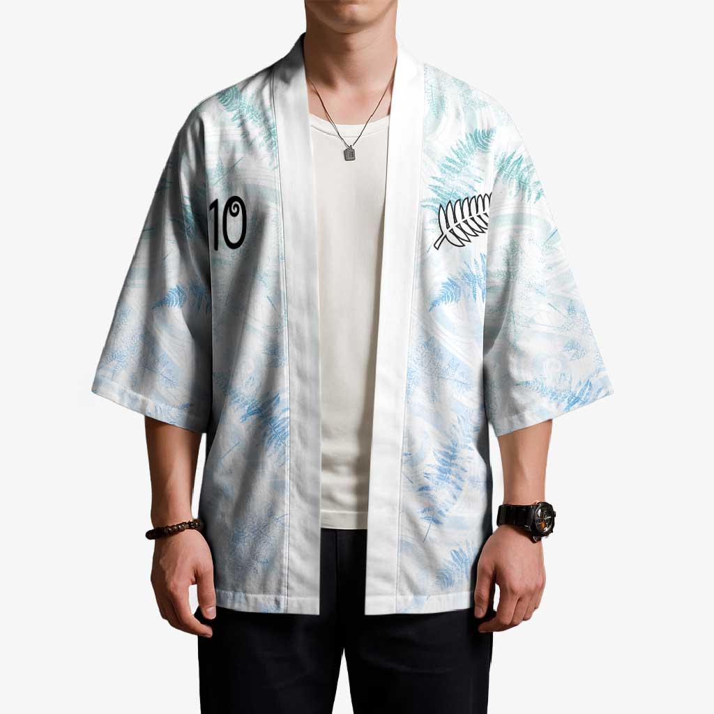 Custom New Zealand Football Kimono The Whites-Aotearoa Inspired - Polynesian Pride