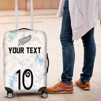 Custom New Zealand Football Luggage Cover The Whites-Aotearoa Inspired - Polynesian Pride
