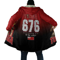 Mate Ma'a Tonga Cloak Traditional Warrior and Ngatu Art Pattern LT03 - Polynesian Pride