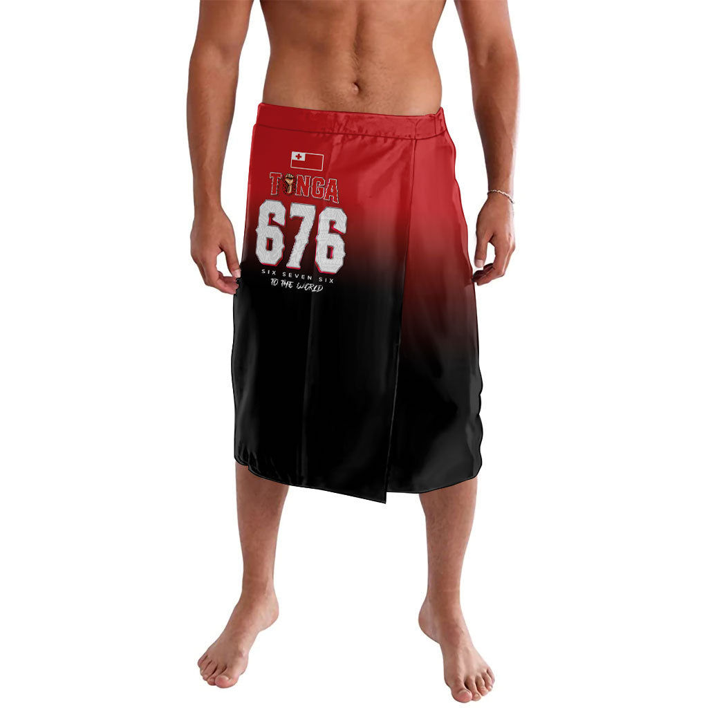 Mate Ma'a Tonga Lavalava Traditional Warrior and Ngatu Art Pattern LT03 Red - Polynesian Pride