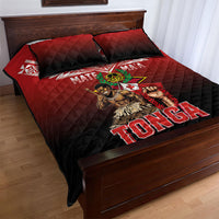 Mate Ma'a Tonga Quilt Bed Set Traditional Warrior and Ngatu Art Pattern LT03 - Polynesian Pride