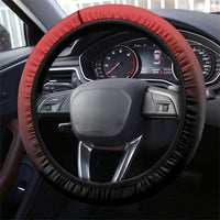 Mate Ma'a Tonga Steering Wheel Cover Traditional Warrior and Ngatu Art Pattern LT03 - Polynesian Pride