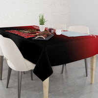 Mate Ma'a Tonga Tablecloth Traditional Warrior and Ngatu Art Pattern LT03 - Polynesian Pride