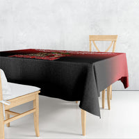 Mate Ma'a Tonga Tablecloth Traditional Warrior and Ngatu Art Pattern LT03 - Polynesian Pride
