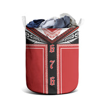 Tonga Laundry Basket Tribal Pacific Ngatu Motif LT03 - Polynesian Pride