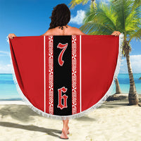 Tonga Beach Blanket Tribal Pacific Ngatu Motif LT03 - Polynesian Pride
