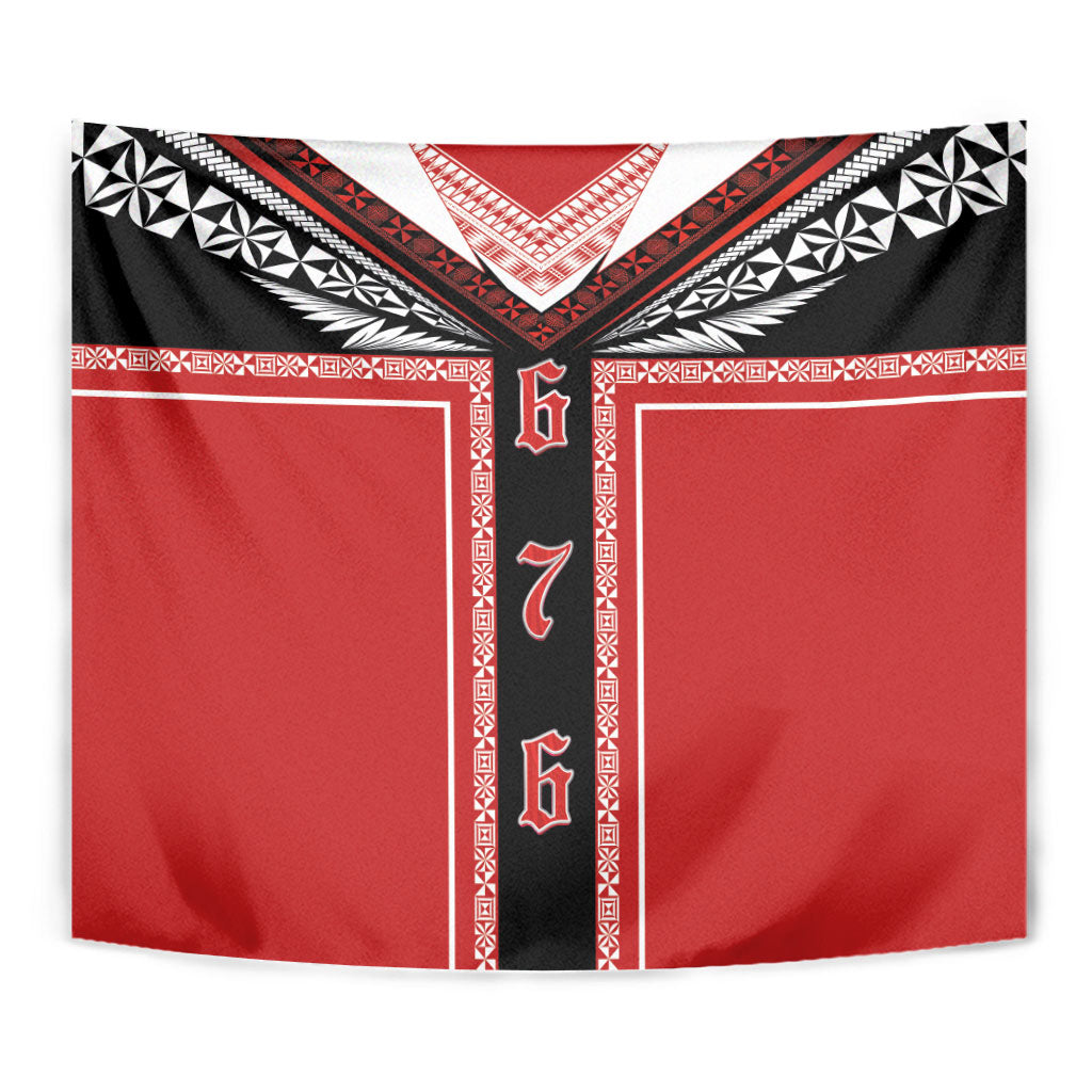 Tonga Tapestry Tribal Pacific Ngatu Motif LT03 - Polynesian Pride