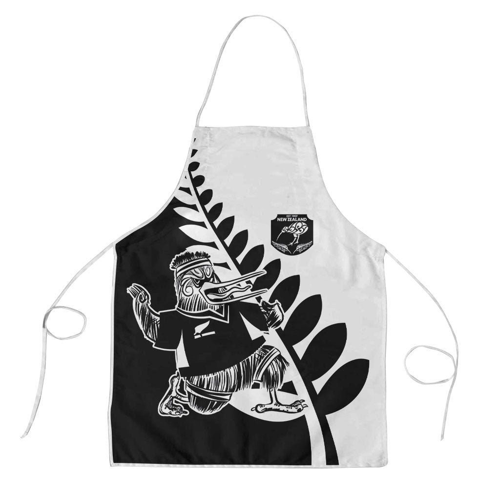 Aotearoa Rugby League Apron Kiwi Haka and Fern - Sporty Style