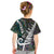 Personalized New Zealand Kid T Shirt Aotearoa Symbols With Silver Fern LT03 - Polynesian Pride