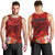 Personalised Hawaii Valentine Day Men Tank Top Couple Love Heart mix Hibiscus and Polynesian Tattoo LT03 - Polynesian Pride