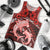 Polynesian Shark Valentine Day Men Tank Top Hibiscus and Tribal Tattoo Red Style LT03 - Polynesian Pride