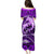 Polynesian Shark Valentine Day Family Matching Puletasi and Hawaiian Shirt Hibiscus and Tribal Tattoo Purple Style LT03 - Polynesian Pride