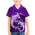 Polynesian Shark Valentine Day Family Matching Puletasi and Hawaiian Shirt Hibiscus and Tribal Tattoo Purple Style LT03 Son's Shirt Purple - Polynesian Pride