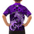 Polynesian Shark Valentine Day Hawaiian Shirt Hibiscus and Tribal Tattoo Purple Style LT03 - Polynesian Pride