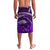 Polynesian Shark Valentine Day Lavalava Hibiscus and Tribal Tattoo Purple Style LT03 - Polynesian Pride