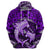 Polynesian Shark Valentine Day Zip Hoodie Hibiscus and Tribal Tattoo Purple Style LT03 - Polynesian Pride