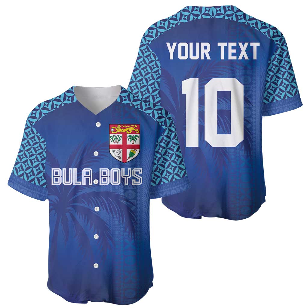Custom Fiji Football-Towards World Cup 2026 Baseball Jersey