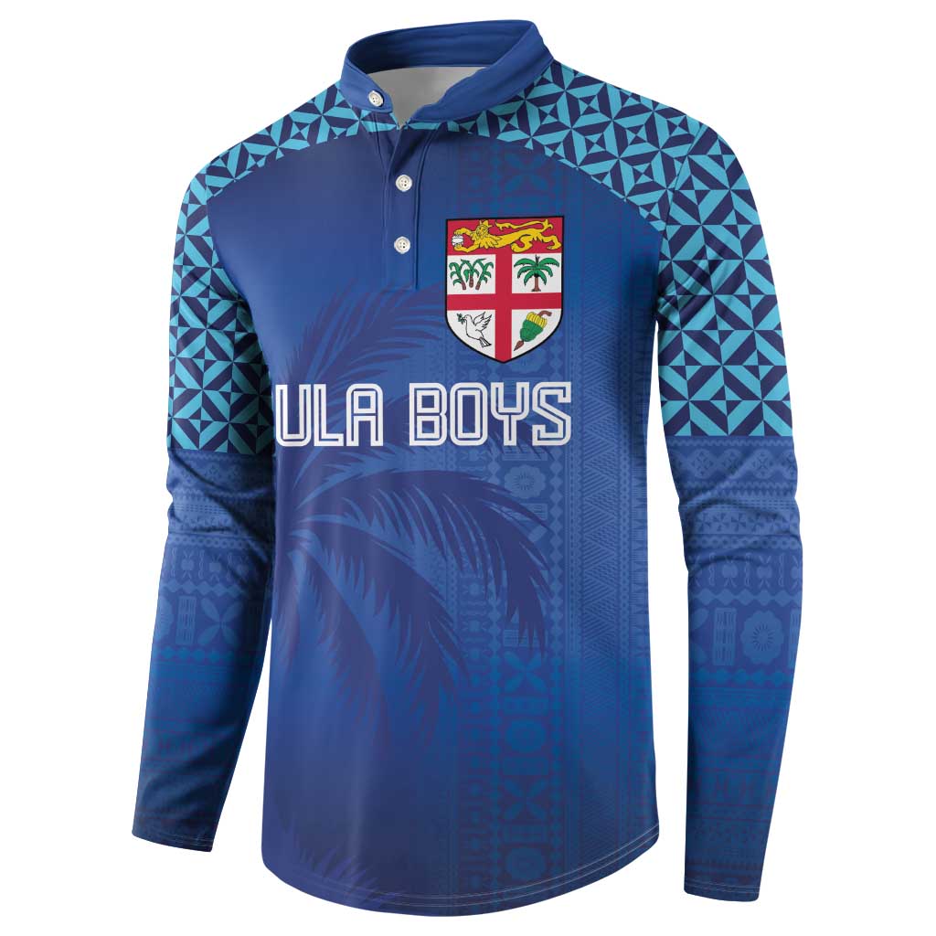 Custom Fiji Football-Towards World Cup 2026 Button Sweatshirt