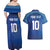 Custom Fiji Football-Towards World Cup 2026 Couples Matching Off Shoulder Maxi Dress and Hawaiian Shirt