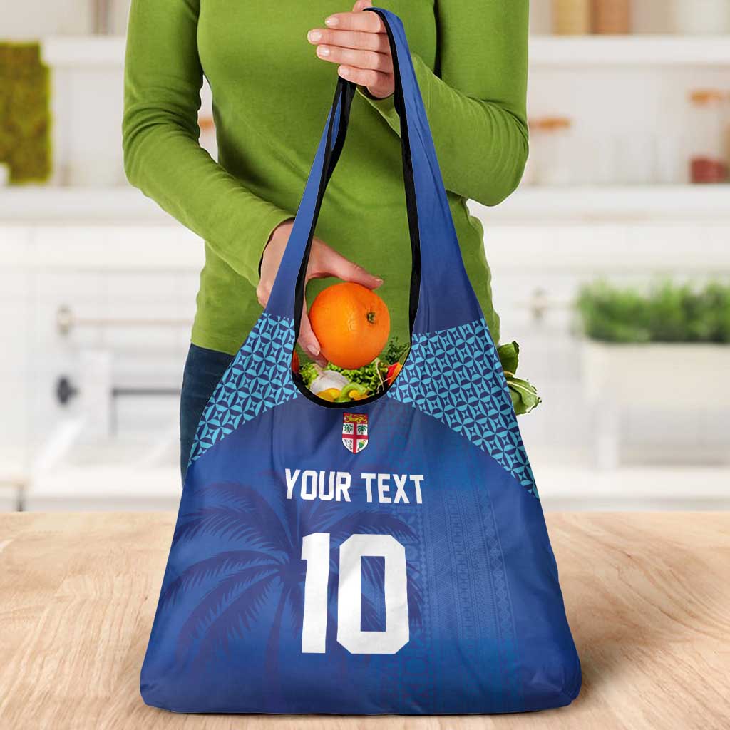 Custom Fiji Football-Towards World Cup 2026 Grocery Bag