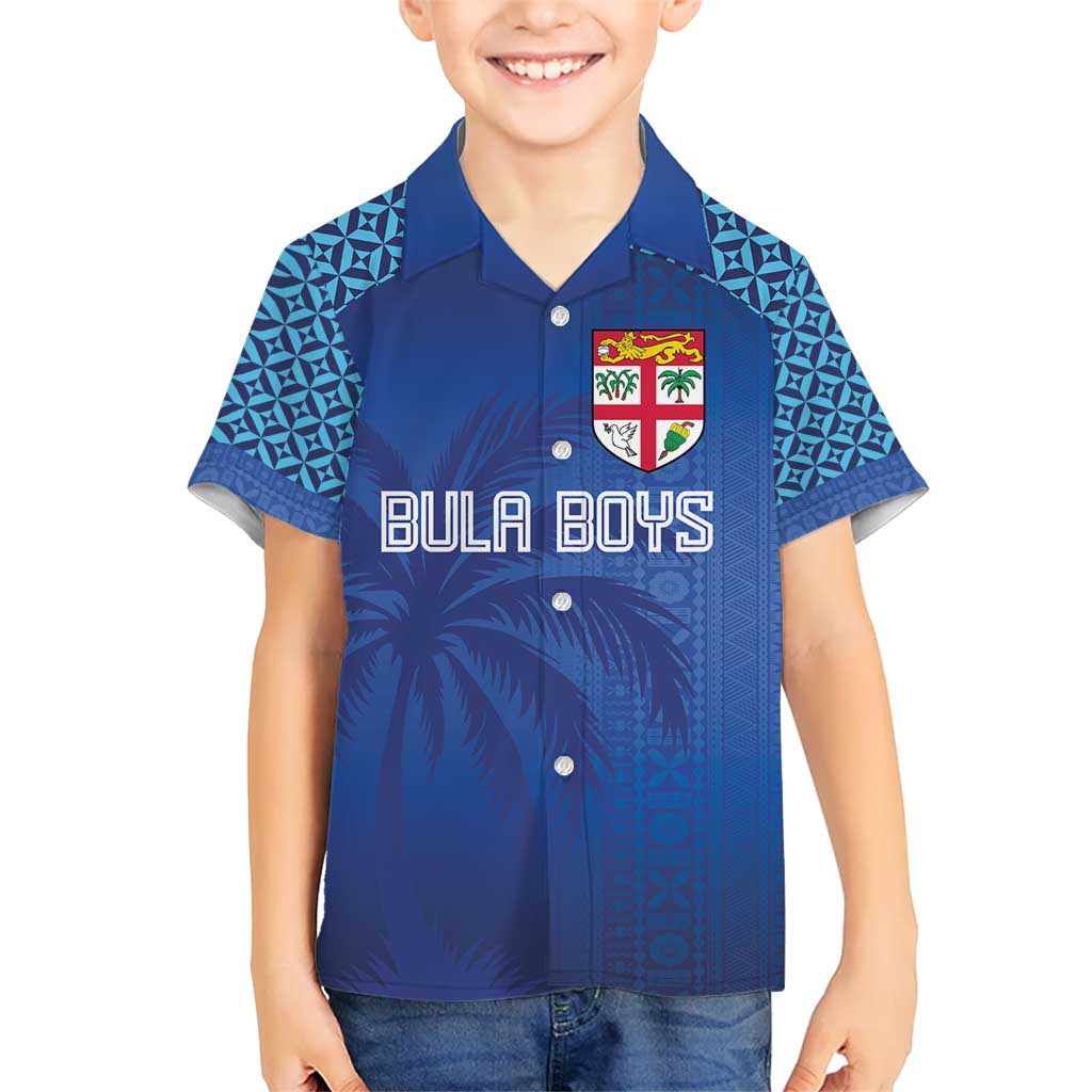 Custom Fiji Football-Towards World Cup 2026 Kid Hawaiian Shirt