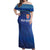 Custom Fiji Football-Towards World Cup 2026 Off Shoulder Maxi Dress