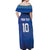 Custom Fiji Football-Towards World Cup 2026 Off Shoulder Maxi Dress