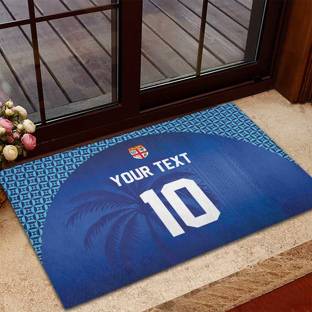 Custom Fiji Football-Towards World Cup 2026 Rubber Doormat