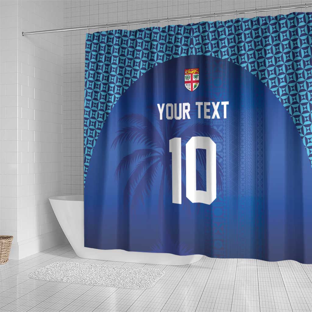 Custom Fiji Football-Towards World Cup 2026 Shower Curtain