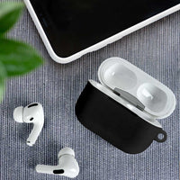 Philippines Barong Style AirPods Case with Polynesian Art and Leaf Motif Black Color LT03 - Polynesian Pride