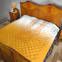 Philippines Barong Style Quilt with Polynesian Art and Leaf Motif Yellow Color LT03 - Polynesian Pride