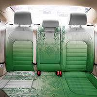 Philippines Barong Style Back Car Seat Cover with Polynesian Art and Leaf Motif Green Color LT03 - Polynesian Pride