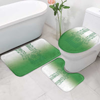 Philippines Barong Style Bathroom Set with Polynesian Art and Leaf Motif Green Color LT03 - Polynesian Pride