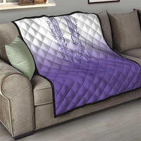 Philippines Barong Style Quilt with Polynesian Art and Leaf Motif Purple Color LT03 - Polynesian Pride