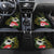 Kia Orana Cook Islands Car Mats Turtle and Hibiscus Polynesian Pattern