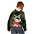 Kia Orana Cook Islands Kid Hoodie Turtle and Hibiscus Polynesian Pattern