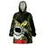 Kia Orana Cook Islands Wearable Blanket Hoodie Turtle and Hibiscus Polynesian Pattern