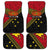 Papua new Guinea Goroka Show Car Mats Bird-of-paradise and Melanesian Tattoo Pattern