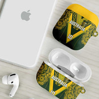 Australia Rugby Custom AirPods Case Aboriginal Art Sporty Style LT03 - Polynesian Pride