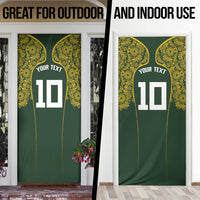 Australia Rugby Custom Door Cover Aboriginal Art Sporty Style LT03 - Polynesian Pride