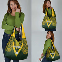 Australia Rugby Custom Grocery Bag Aboriginal Art Sporty Style LT03 - Polynesian Pride