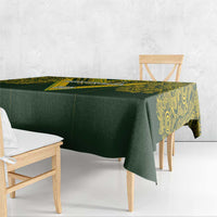 Australia Rugby Custom Tablecloth Aboriginal Art Sporty Style LT03 - Polynesian Pride