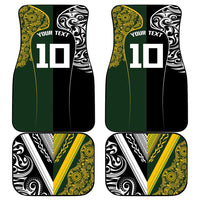 Aotearoa Australia Rugby Car Mats Maori and Aboriginal Art Sporty Style LT03 - Polynesian Pride
