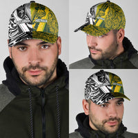 Aotearoa Australia Rugby Classic Cap Maori and Aboriginal Art Sporty Style - Polynesian Pride