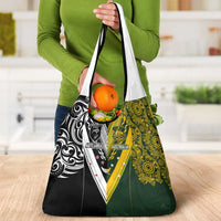 Aotearoa Australia Rugby Grocery Bag Maori and Aboriginal Art Sporty Style LT03 - Polynesian Pride