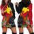 Custom Papua New Guinea Hoodie Dress Birds Of Paradise Mix Tropical Flower Polynesian Pattern LT03 - Polynesian Pride