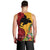 Papua New Guinea Men Tank Top Birds Of Paradise Mix Tropical Flower Polynesian Pattern LT03 - Polynesian Pride