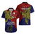 Custom Papua New Guinea Central Province Hawaiian Shirt PNG Birds Of Paradise Polynesian Arty Style LT03 - Polynesian Pride