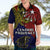 Custom Papua New Guinea Central Province Hawaiian Shirt PNG Birds Of Paradise Polynesian Arty Style LT03 - Polynesian Pride