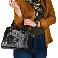 Hawaiian Reef Triggerfish Shoulder Handbag Polynesian Art with Tribal Humuhumunukunukuapua'a LT03 - Polynesian Pride